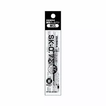Zebra Ballpoint Pen Refill SK-0.7 Lead Black BR-6A-SK-BK Set of 2