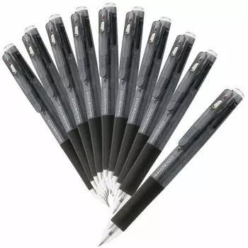 ZEBRA ballpoint pen Sarasa 3 black 10 pieces 3-color 0.5mm B-J3J2-BK
