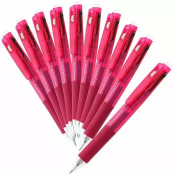 Zebra ballpoint pen Sarasa 3 wine 10 bottles 3-color 0.5mm B-J3J2-WR