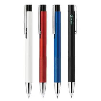Zebra Ballpoint Pen with Light Light Light Black Ink Assorted Shaft Set of 4 Oil-Based 0.7mm P-BA96-AS-4AZ