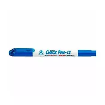 Zebra Check Pen Alpha Marker Blue Set of 3 Water-based синий