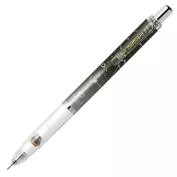 Zebra DelGuard Mechanical Bright Pencil, 0.5mm, Zodiac, Gray, P-MA85-BZ-J-GR