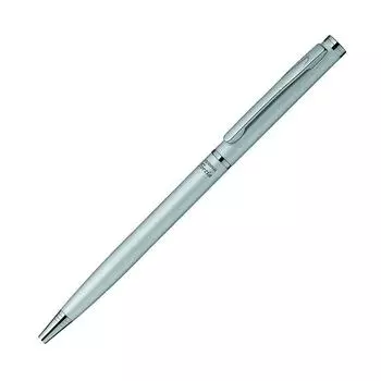 Zebra Fortia 500 Ballpoint Oil-Based Pen, 0.7mm, Silver, BA81-S