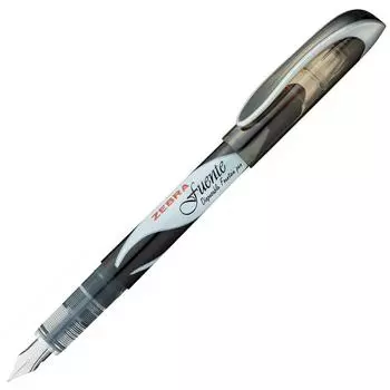 ZEBRA Fountain Pen Fuente Medium Point Black 10 Pieces B-P-F16-BK чёрный