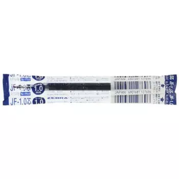 Zebra gel ballpoint pen refill Sarasa JF-1.0 lead blue black 10 pieces B-RJF10-FB