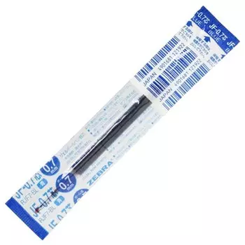 ZEBRA gel ballpoint pen refill Sarasa JF-0.7 lead blue 10 pieces B-RJF7-BL