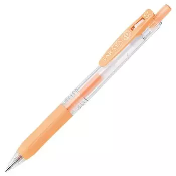 Zebra Gel Ballpoint Pen Sarasa Clip 0.5 Milk Orange 10 BJJ15MKOR