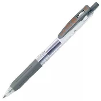 ZEBRA Gel Ballpoint Pen Sarasa Clip Gray 10 pieces 0.3 B-JJH15-GR
