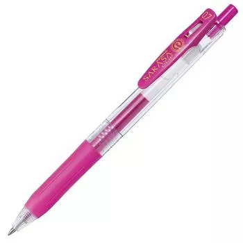 Zebra Gel Ballpoint Pen Sarasa Clip Magenta 10 0.7 B-JJB15-MZ