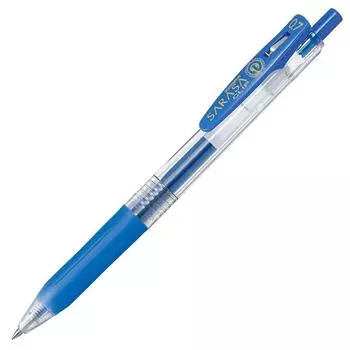 ZEBRA Gel Ballpoint Pen Sarasa Clip Pale Blue 10 Pieces 0.7 B-JJB15-PB