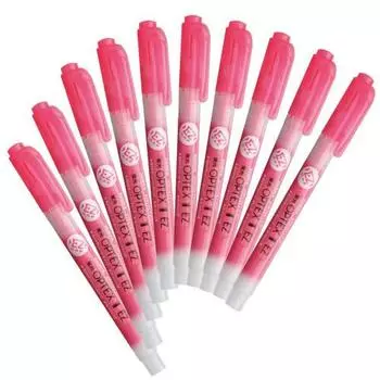 Zebra Highlighter Optex 1 EZ Pink 10 pieces B-WKS11-P