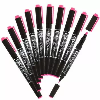 Zebra Highlighter Optex Care Pink 10 pieces B-WKCR1-P