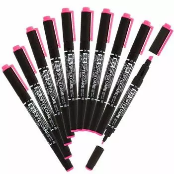Zebra Highlighter Optex Care Pink 10 pieces B-WKCR1-P