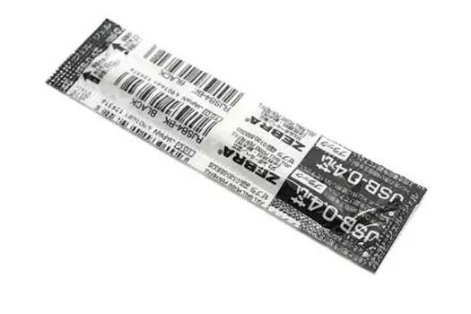 Zebra JSB 0 Черный RJSB 4 BK 4-цветный 10 штук