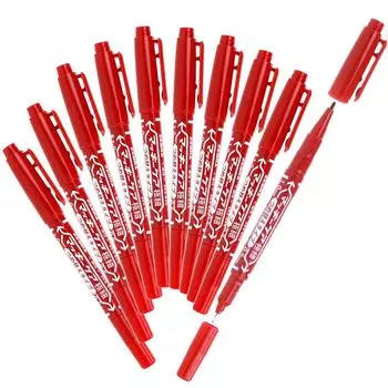 Zebra Mackie Care Extra Fine Refill 10 Oil-Based Pen, Point, Type, Red, Pens, B-YYTS5-R