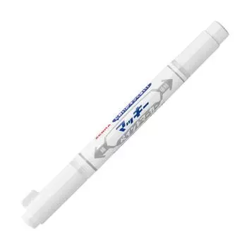 ZEBRA Maki Paint Extra Fine 10 Markers, Point, White, Markers, B-YYTS20-W