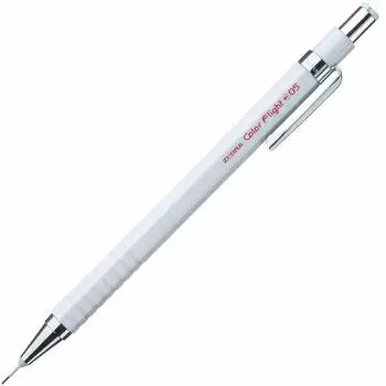 Zebra mechanical pencil color flight white 10 pieces 0.5 B-MA53-W