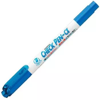 ZEBRA Memorization Check Pen Alpha Blue 10 Pieces B-WYT20-BL