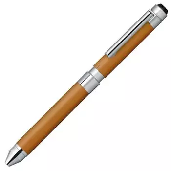 Zebra Multi-Function Pen Shabo X CL5 Leather Camel SB15-LC