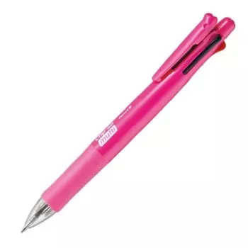 ZEBRA Multifunctional Pen 4 Colors + Sharp Clip-on Multi F Cutie Pink PB4SACUP