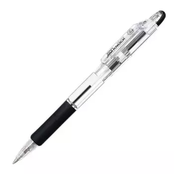 ZEBRA oil-based ballpoint pen Jimknock 0.7 black 10 pieces B-KRB-100-BK