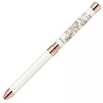 Zebra Pen Shabo X Disney Leather White Shaft Multi-Function SB36-DS-LW