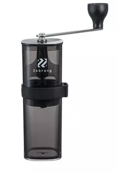 Zebrang Outdoor Camping Washable Ceramic Mortar Hand Coffee Mill 2 Cups of Coffee ZB-HCM-2B