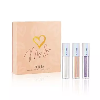 ZEESEA Diamond Series Star Sand Liquid Eye Shadow Liquid Eye 2.8g Shadow… (02+06+16)