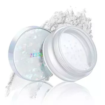 Zeesea Feather Light Loose Powder Increases transparency Comes with a special powder puff Reduces shine and is waterproof Prevents makeup from coming