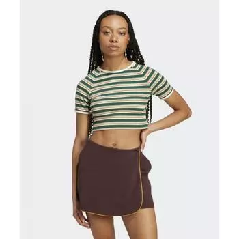 Зеленая футболка ADIDAS Lip Stripe JC6166 XS
