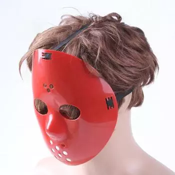 Зеленая Красная Белая Маска Джейсона Белая Страшная Смешная Маска Джейсона Для Хэллоуина Реквизит для Шоу Ужасов белый