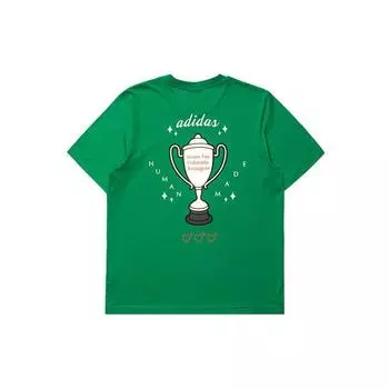 Зеленая мужская футболка adidas x Human Made GV4339 XS