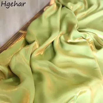 Зеленая ткань для одежды, дышащая, своими руками, ручная работа, швейные принадлежности, одежда, рубашка, материал, ретро-эстетика, ткани 150x50cm зелёный