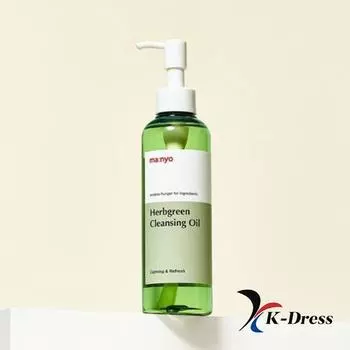 Зеленое очищающее масло Manyo Herb 200 мл 1 PCS
