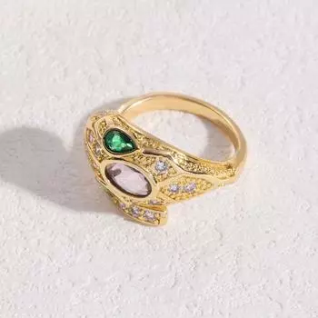 Зеленые глаза змееголовое ожерелье женский высокочувствительный индивидуальный тренд цирконовый костюм