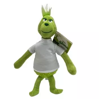 Зеленые лохматые аниме-фигурки, фигурка монстра с зелеными волосами, детские мультяшные куклы, рождественские украшения, детские игрушки на день рождения, подарки