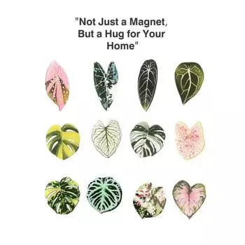 Зеленые наклейки на холодильник для украшения дома. Интересные украшения для дома могут дарить людям маленькие подарки