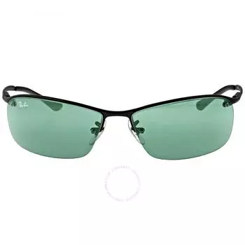 Зеленые прямоугольные мужские солнцезащитные очки Ray Ban RB3183 006 71 63