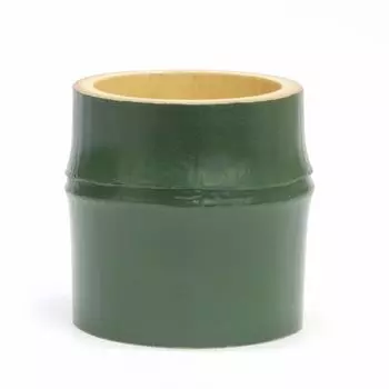 Зеленый бамбуковый держатель для крышки, держатель для чайной крышки для очага [чайная утварь/держатель для крышки] бамбук/зеленый (Для подовой/духовой печи) [Идеи Посуды]