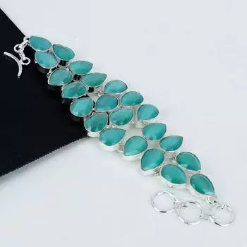 Зеленый браслет Monalisa, Ожерелье из драгоценных камней Monalisa, Ювелирные изделия из браслета ручной работы, Браслет зеленого цвета, Подарок для нее, Ювелирные изделия на Хэллоуин 8 зелёный