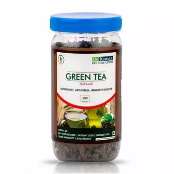 Зеленый чай (100 г), Green Tea, Dr. Kumar s