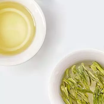 Зеленый чай | № 808 Chestnut Fragrant Longjing 150 г/пакет | Китайский чай Ча | Рассыпной чай бренда MoorKr | Натуральный напиток без сахара и добавок