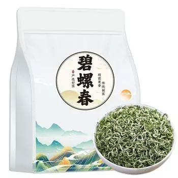 Зеленый чай Biluochun, высокогорный чай с сильным ароматом, нежными бутонами, 250 г