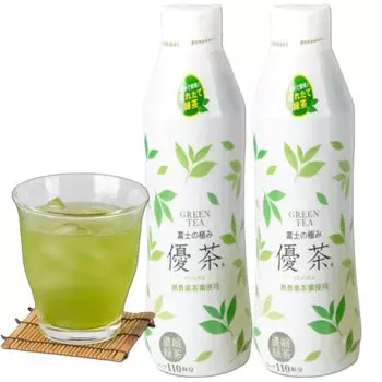 Зеленый чай Fuji no Kiwami Yucha, большая емкость 450 мл, 110 чашек. Без кофеина, без добавок, без красителей и пестицидов. Изготовлен в Сидзуока. Зеленый чай Sencha.