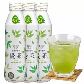 Зеленый чай Fuji no Kiwami Yucha, большая емкость 450 мл, 110 чашек. Без кофеина, без добавок, без красителей и пестицидов. Изготовлен в Сидзуока. Зеленый чай Sencha.