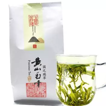 Huangshan Maofeng Green Tea Освежающий Ча 100g