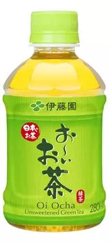 Зеленый чай Itoen Oi Ocha 280 мл x 12 бутылок [Распродажа коробок]