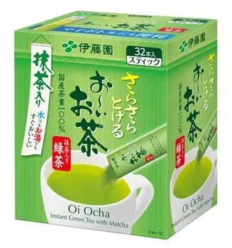 Зеленый чай Itoen Smooth Melting Oi Ocha с матча x 32 стиков 0,8 г