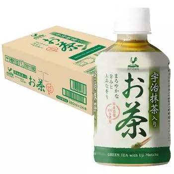 Зеленый чай Kobe Settlement Uji Matcha PET 280 мл x 24 бутылки домашний чай нет нет [100% листья, ароматизатор, краситель]