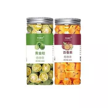 Зеленый чай кумкват 40 г Чай из маракуйи 60 г лиофилизированный фруктовый чай